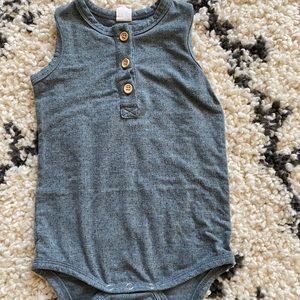 Henley Tank Onesie